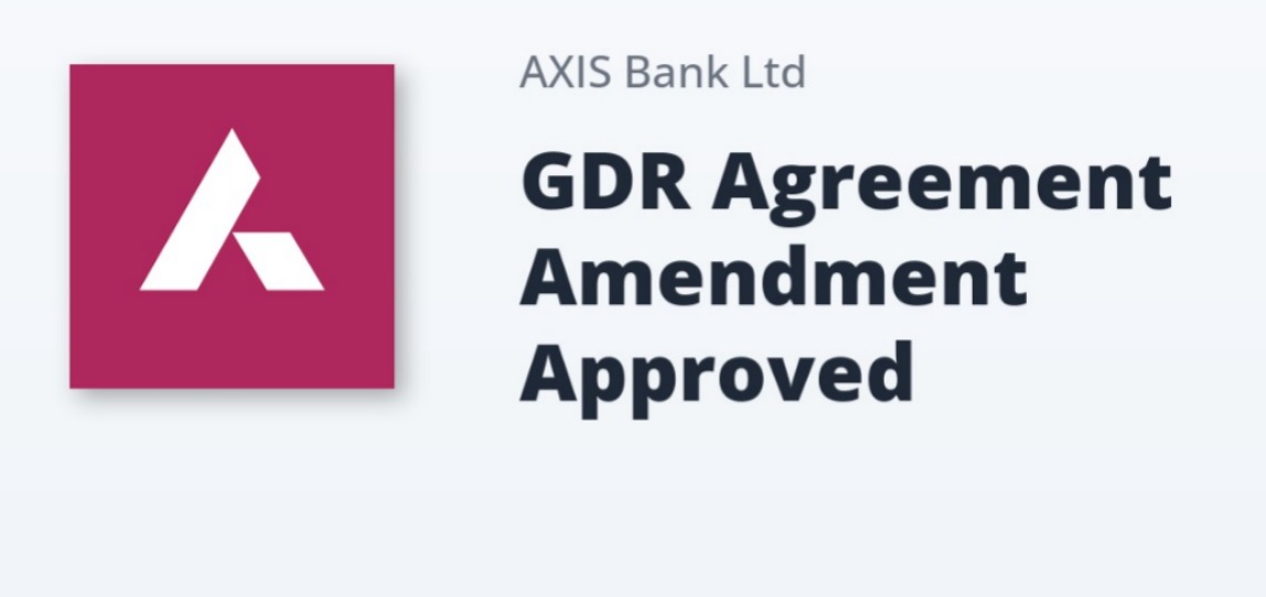 Axis Bank Grants Voting Rights to GDR Holders After RBI Nod