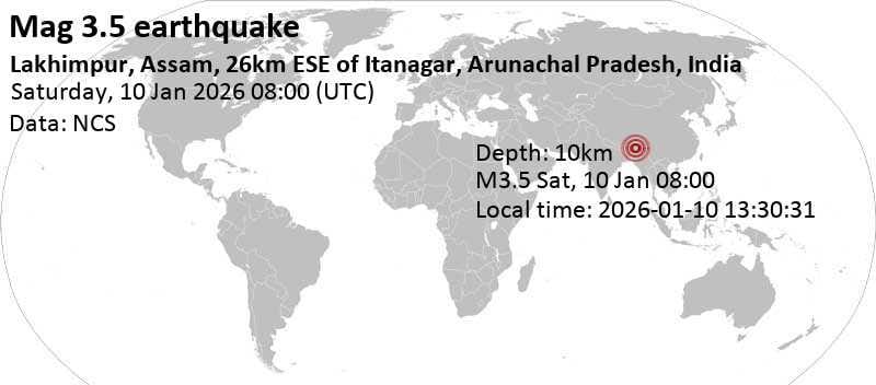 Mild Quake Jolts Assam's Lakhimpur Amid Rising Seismic Alerts