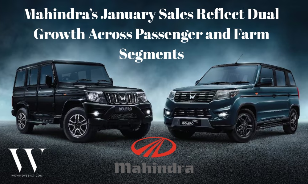 Mahindra Powers Into 2026: SUV Sales Hit 63,510 Units in January