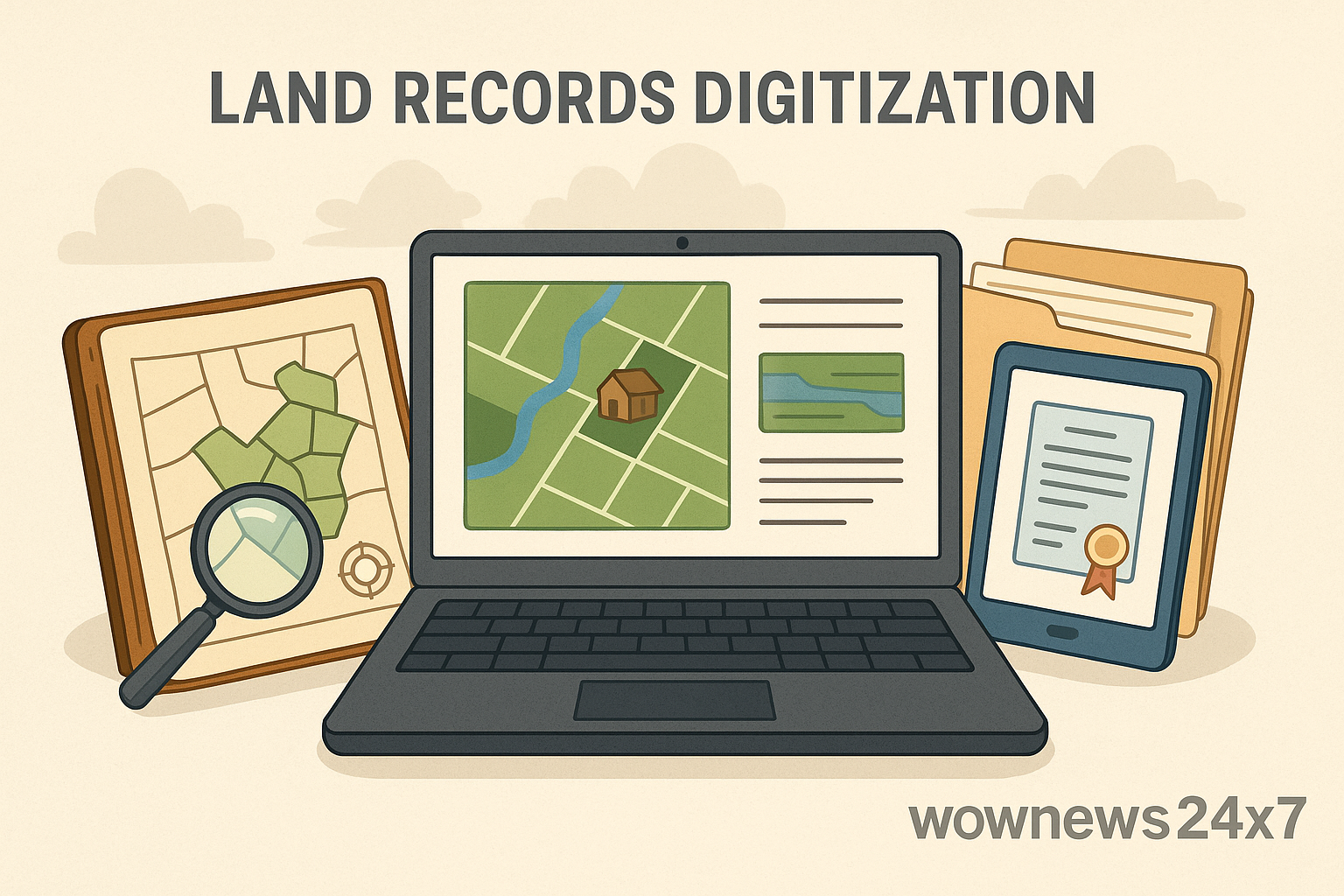Mapping the Future: India’s Land Resurvey Sets the Ground for Viksit Bharat