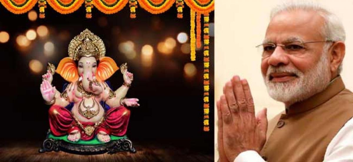PM Modi Calls for ‘Buy Local’ Movement, Criticizes Imported Ganesh Idols