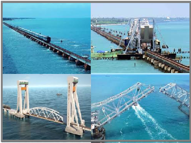 Engineering Marvel Unveiled: India’s Vertical Lift Rail Bridge Makes Waves in Tamil Nadu