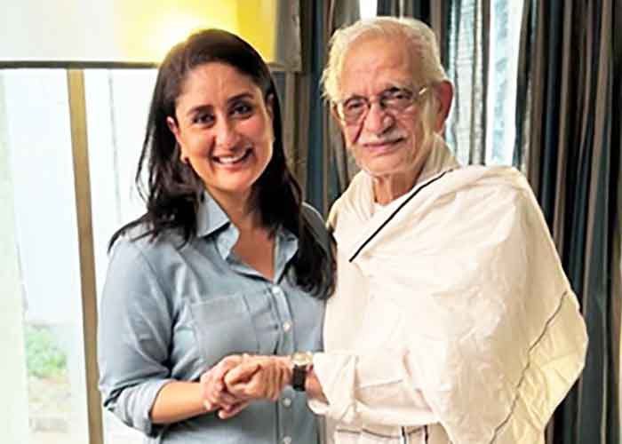Frame Worthy of a Classic: Kareena Kapoor Khan Meets Legendary Wordsmith Gulzar