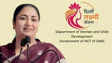 CM Launches Delhi Lakshmi Yojana Scheme at Talkatora Stadium