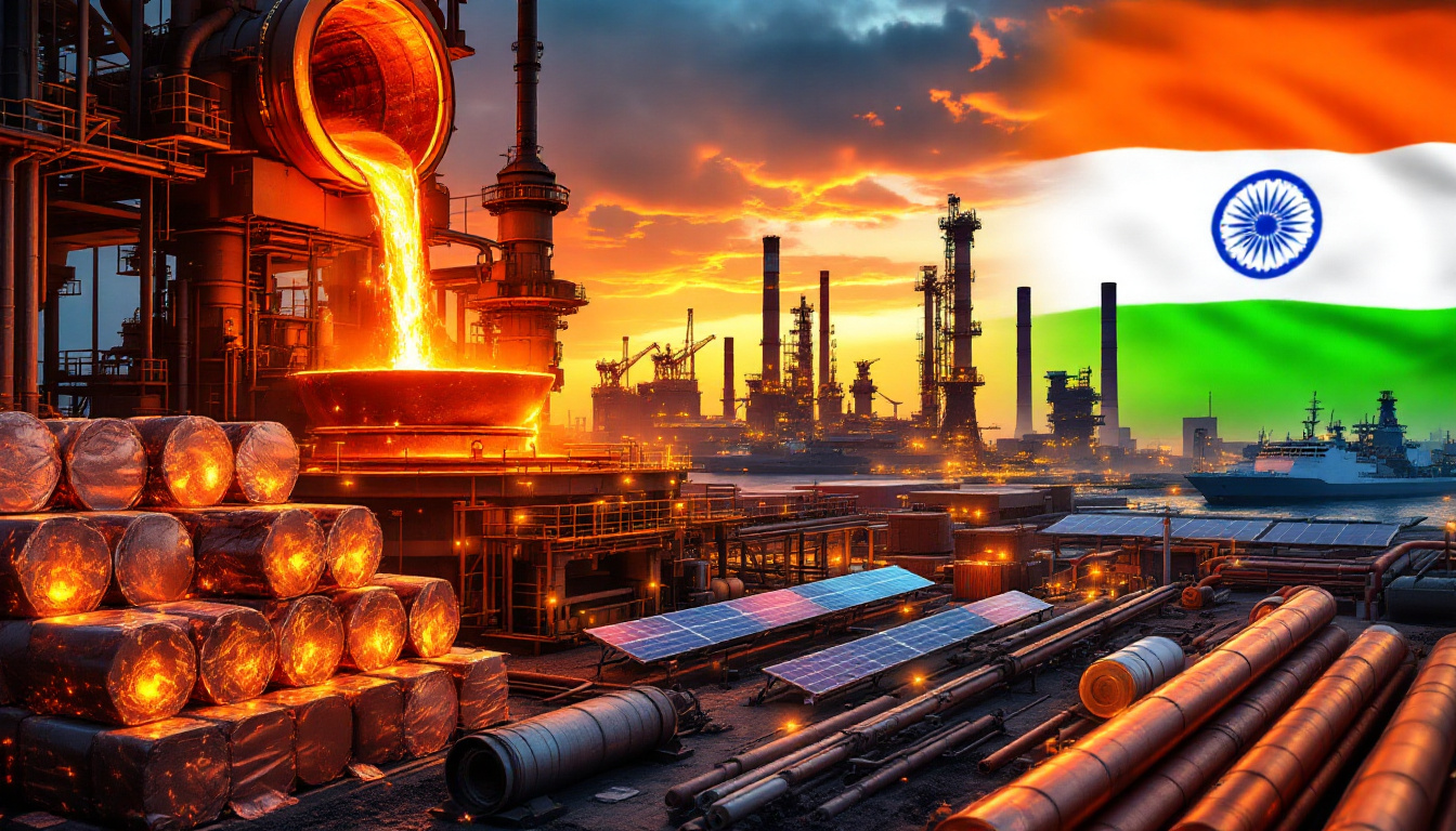 India’s Copper Crunch: Soaring Demand and Import Dependence Spark Global Asset Hunt