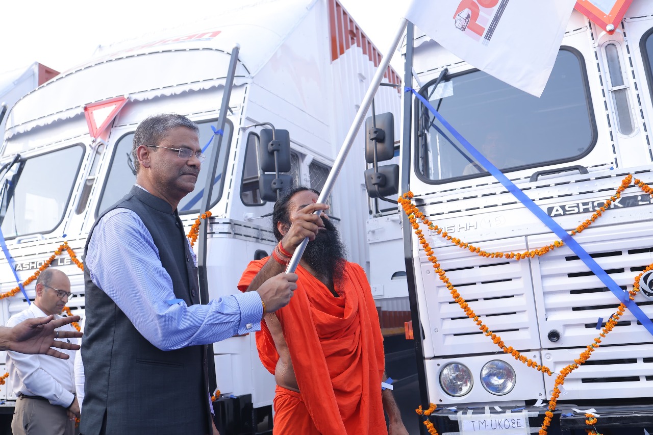 Patanjali Powers Up Logistics, Drives Home 250 Ashok Leyland Trucks