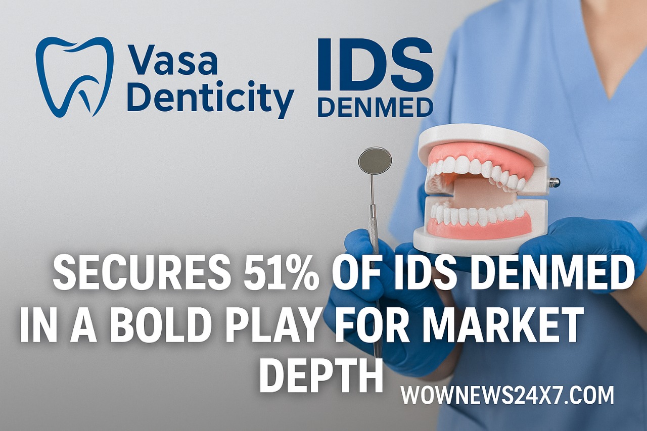Vasa Denticity Secures 51% of IDS Denmed in a Bold Play for Market Depth