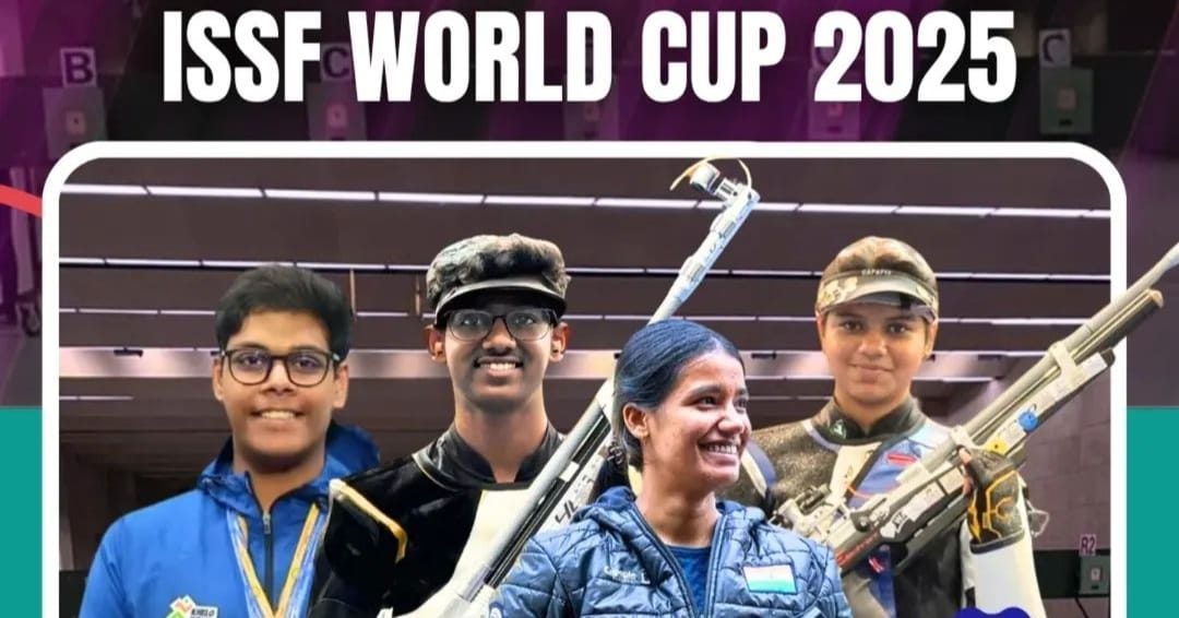 Bullseye Brilliance: Indian Juniors Shoot for the Stars, Bag 11 Medals at ISSF World Cup