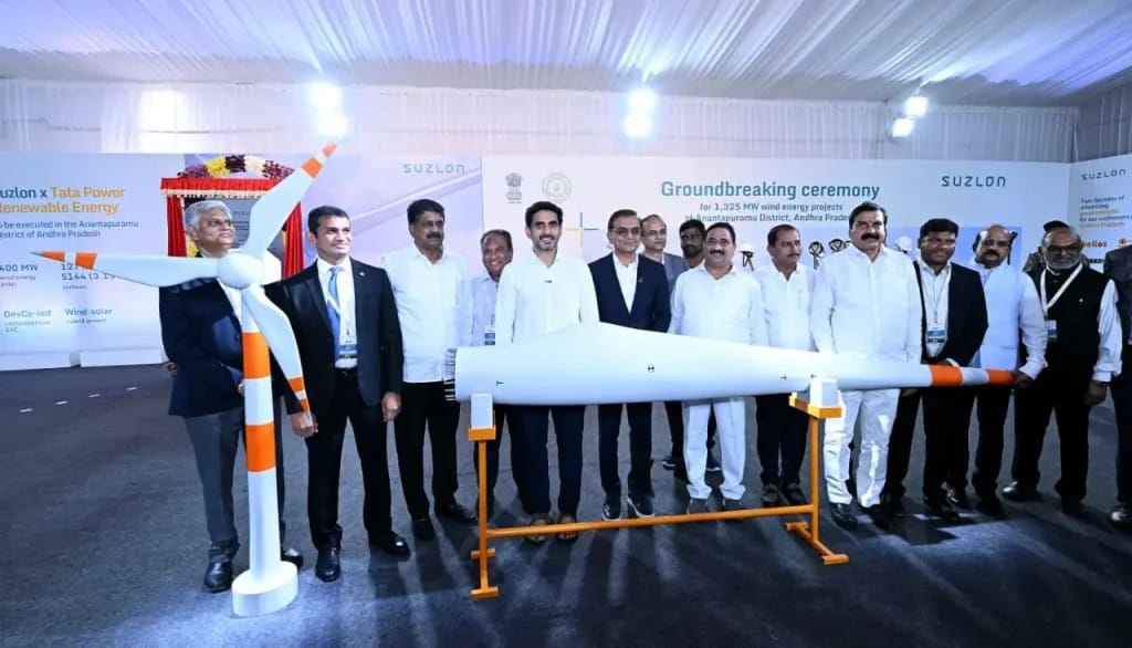 Andhra’s Green Ambition Gains Momentum as Andhra IT Minister Unveils Suzlon Projects
