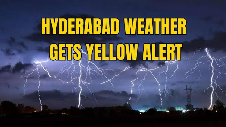 Clouds Gather Over Hyderabad: IMD Issues Yellow Alert As Thunderstorms Threaten Week Ahead