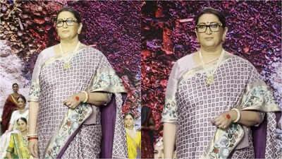 Smriti Irani Struts Back In Style: A Powerful Walk Down Memory Lane After 26 Years
