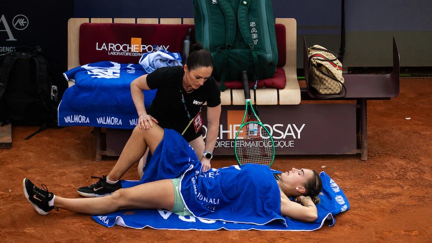 Aching In Rome, Dreaming Of Paris — Sabalenka's Clay Swing Takes A Hit