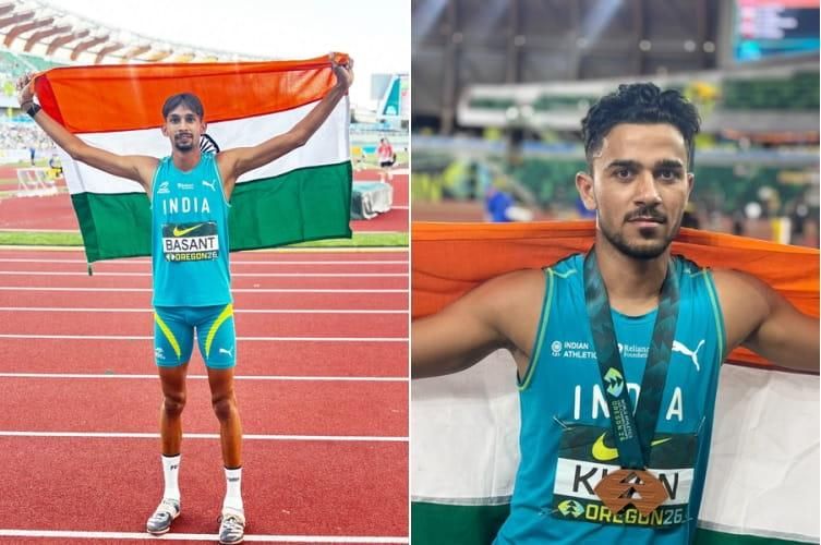 Leaping Into History: Basant and Shahnavaz Secure Double Medals for India