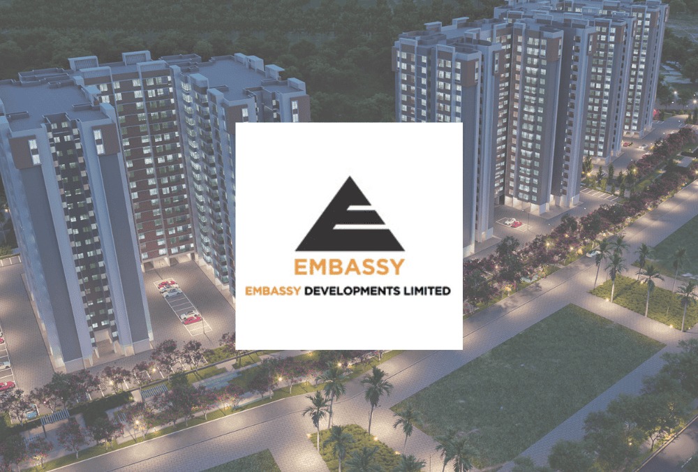 Embassy Developments Posts Robust Q3 Pre-Sales of ₹13.92 Billion