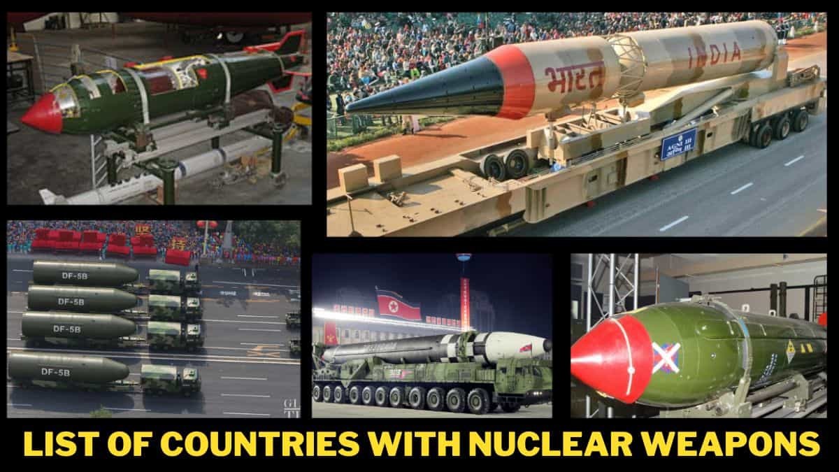 Nuclear Powers: Countries with Nuclear Weapons and Their Storage