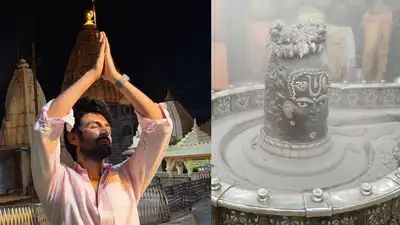 Kartik Aaryan Mahakal Visit: Champion Seeks Shiva's Blessings