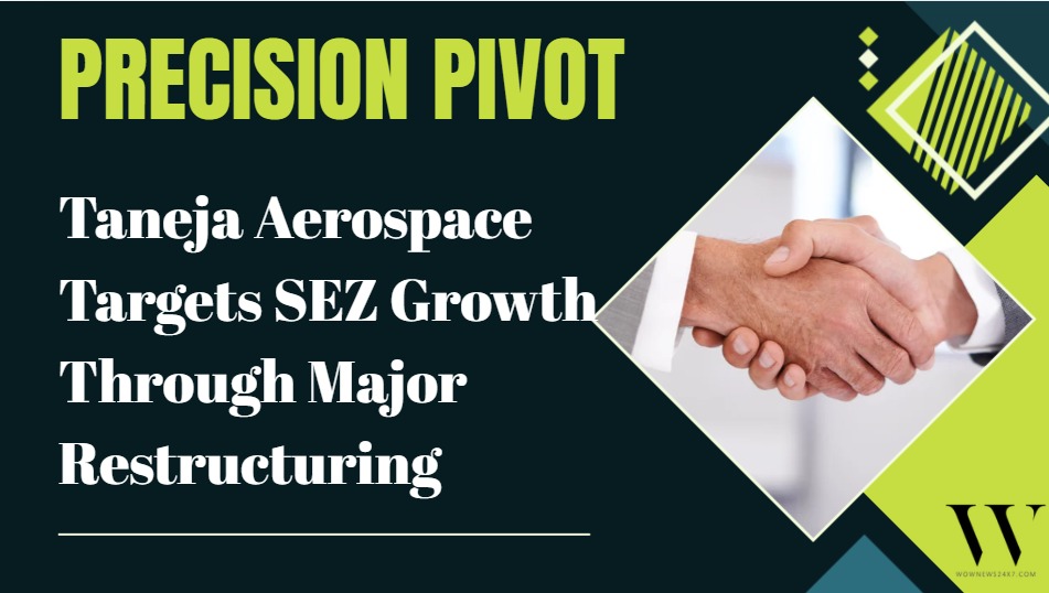 Strategic Realignment: Taneja Aerospace Enters Master Agreement with Zenith Precision