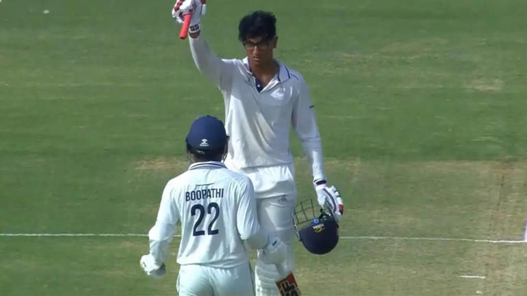 Rising Star Andre Siddarth Smashes Maiden Ranji Trophy Century