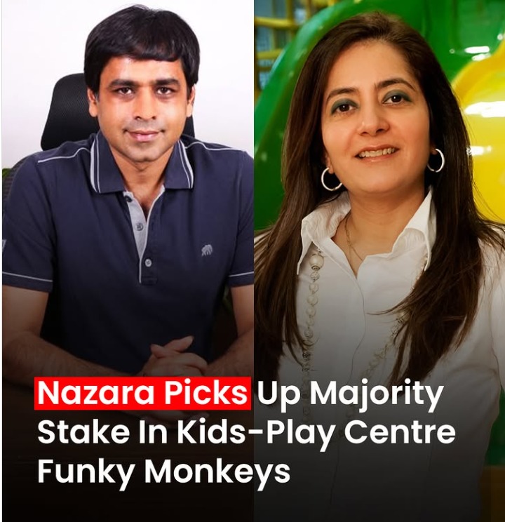 Nazara's Big Play: Acquires Majority Stake in Funky Monkeys for ₹43.7 Crore