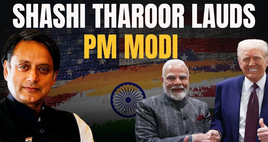 Frenemies? Congress MP Tharoor Praises Modi's US Visit, Trump's Negotiation Skills