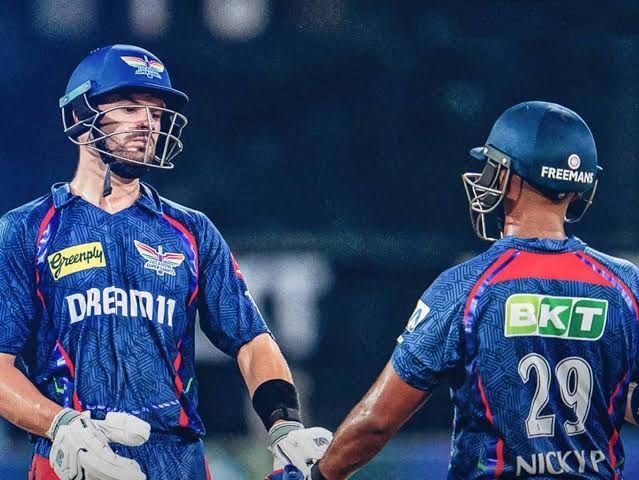 Aiden Markram Anchors Lucknow Super Giants to 180/5 Against Spirited Bowling Attack