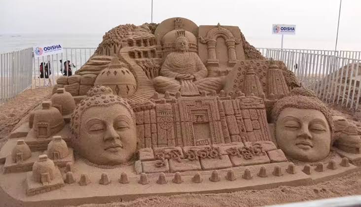 Sand, Sculptures and Spectacle — 15th International Sand Art Festival Kicks Off in Odisha