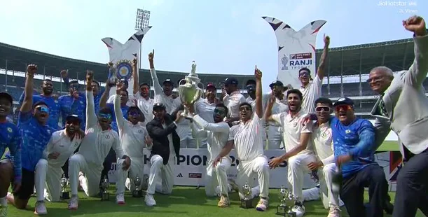 Three Cheers for Vidarbha! Vidarbha Roars to Their Ranji Hat-Trick!