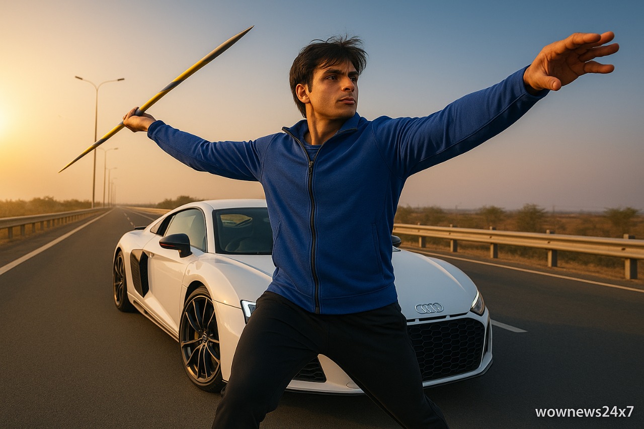 Neeraj Chopra Throws Precision into the Fast Lane as Audi India's New Icon