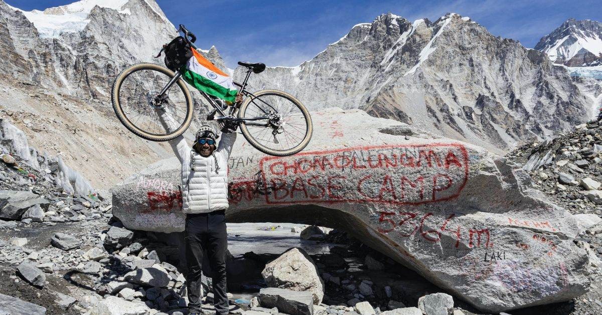 Cycling To The Roof Of The World: Bengal Mountaineer Pedals 1346 Km To Everest Base Camp