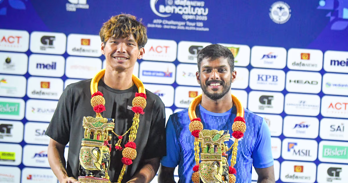 Indian Duo Dazzles in Kentucky: Ramkumar Ramanathan and Anirudh Chandrasekar Clinch Lexington Open 2025 Doubles Title