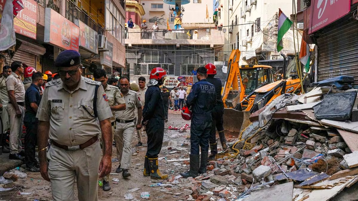 Rescuing the Survivors: Inside the Aftermath of the Deadly Delhi Building Collapse