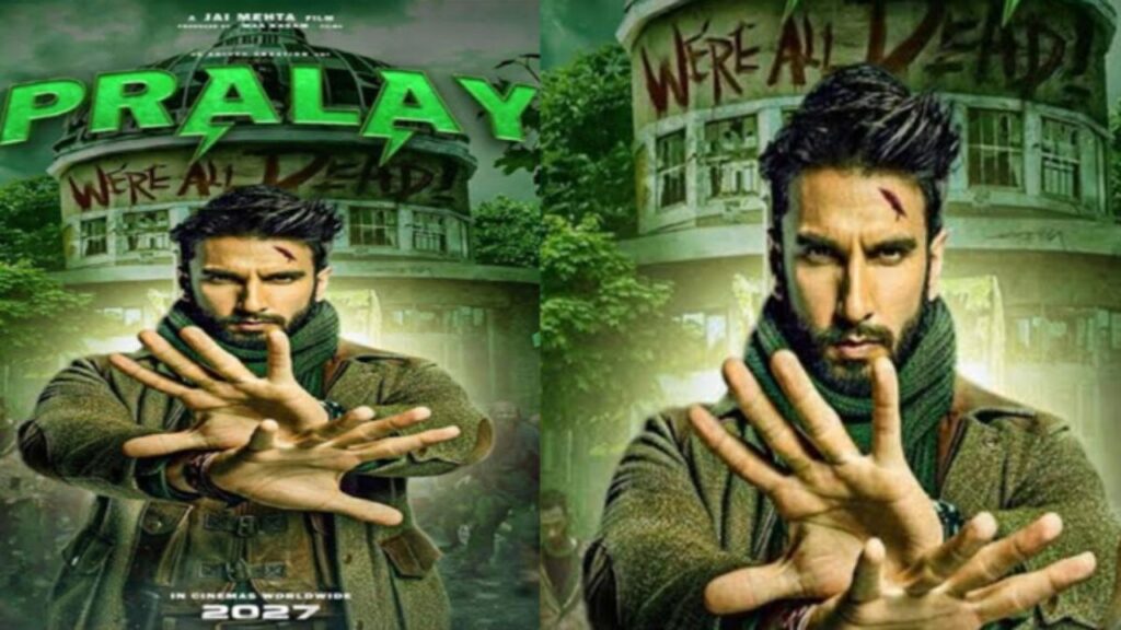 Ranveer Singh Zombie Thriller Pralay Begins Shooting in September