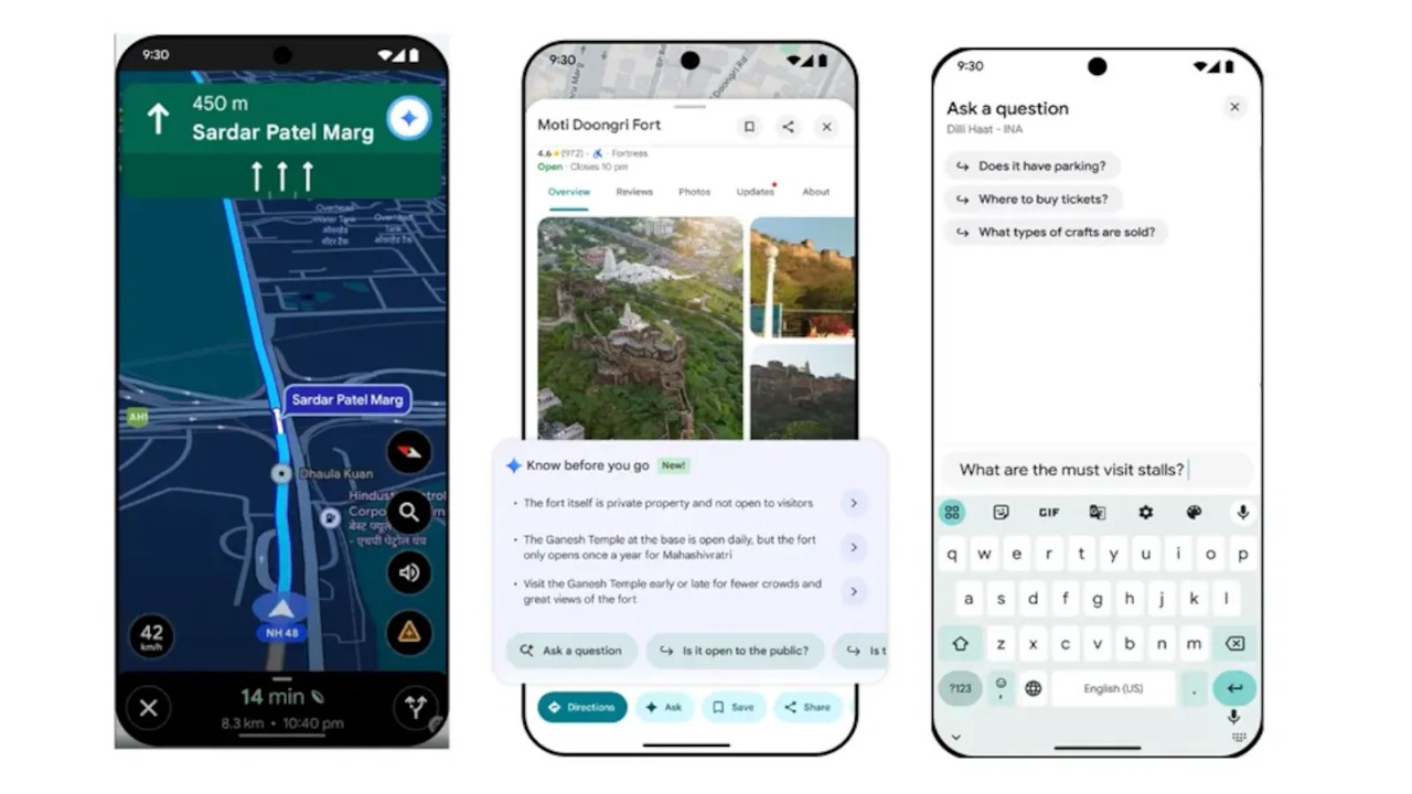 India’s Journeys Get Smarter with Gemini-Powered Google Maps and Nine-Language Voice Guidance