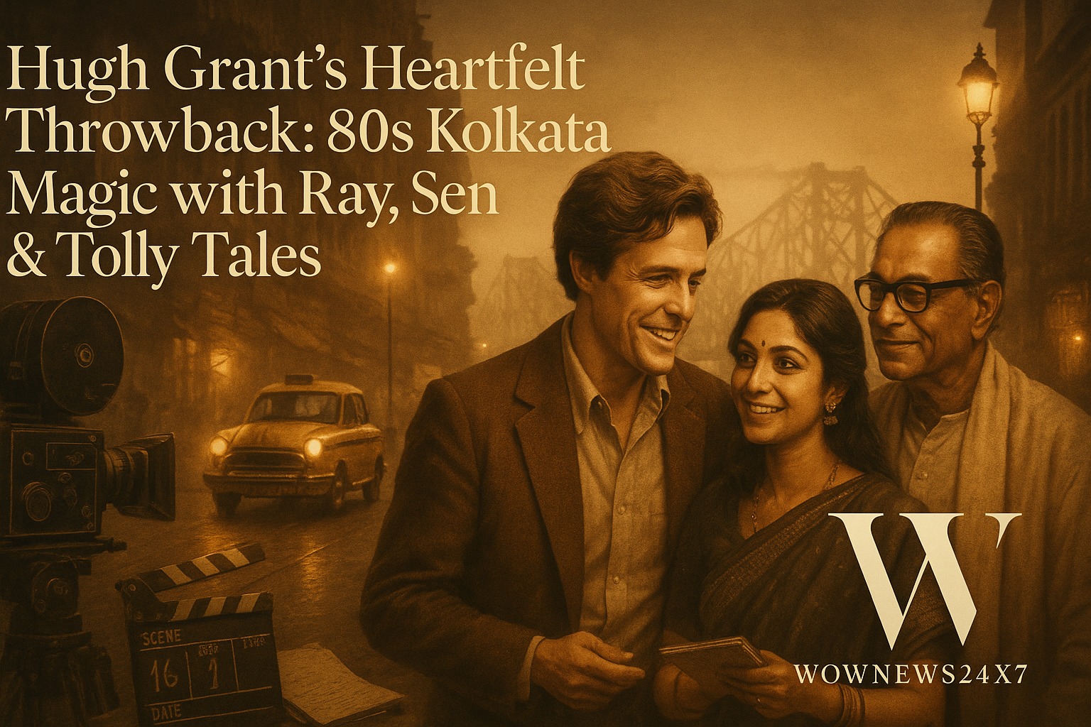 Hugh Grant's Heartfelt Throwback: 80s Kolkata Magic with Ray, Sen & Tolly Tales