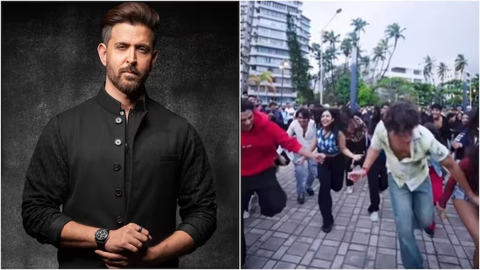 Hrithikmania Takes Over Mumbai Streets: Fans Groove to 25 Years of Iconic Hits