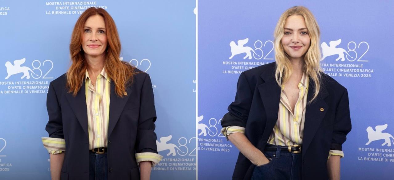 Versace Déjà Vu: Amanda Seyfried Rocks Julia Roberts’ Iconic Look