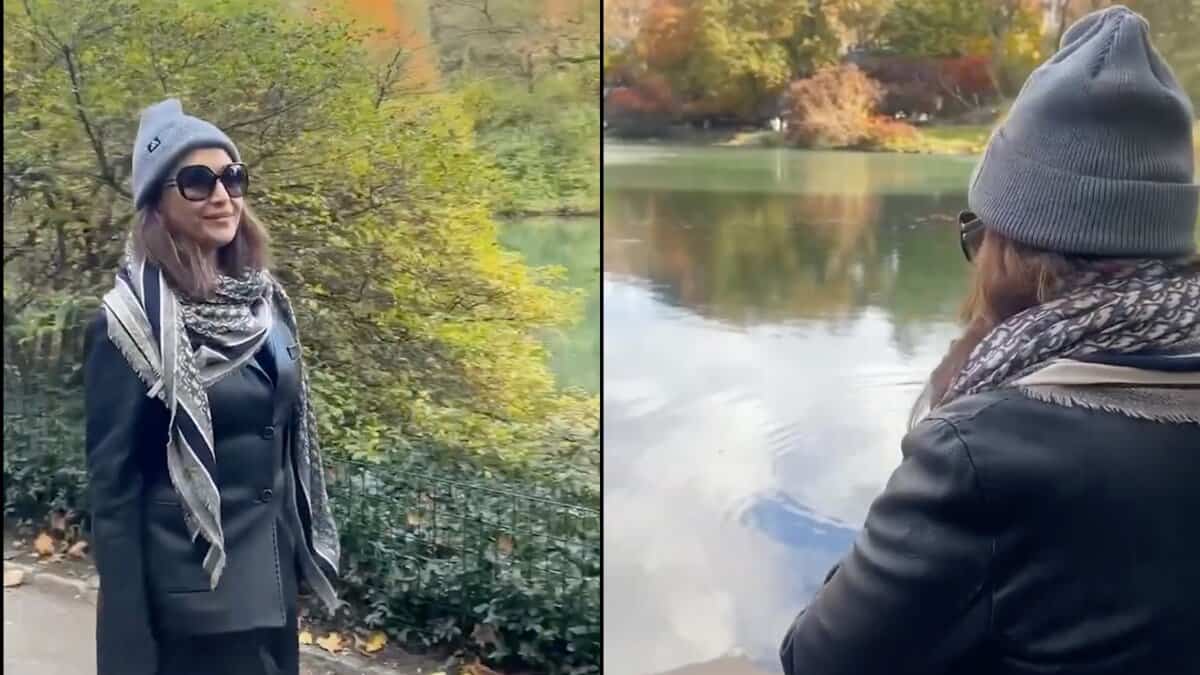 Serenity in the Spotlight: Madhuri Dixit Embraces Nature’s Calm on Her Latest Getaway