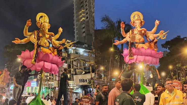 Dharavi’s Floating Ganpati: A Lotus-Born Marvel Balancing Tradition and Innovation This Ganesh Chaturthi