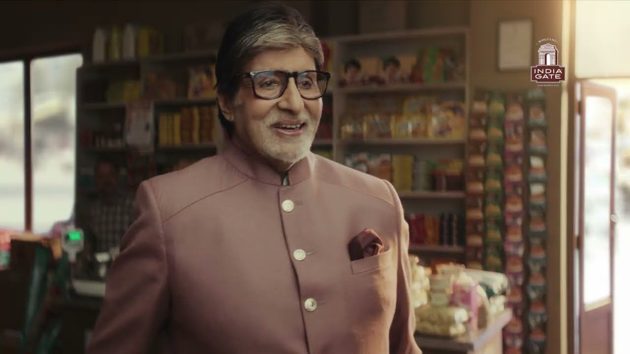 Amitabh Bachchan Leads New Campaign for India Gate Basmati Rice
