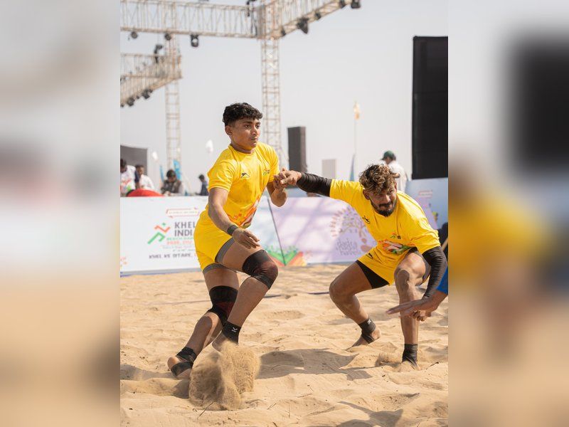 Dadaso Pujari Returns to Roots: Kabaddi Star Shines at Khelo India Beach Games 2026