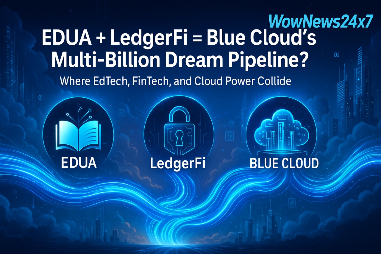 EDUA + LedgerFi = Blue Cloud’s Multi-Billion Dream Pipeline?