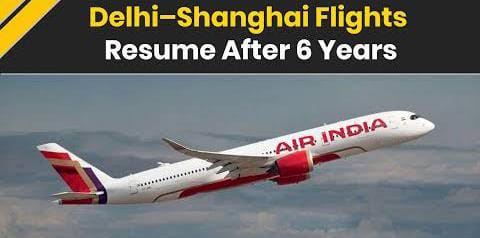 Air India to Resume Delhi–Shanghai Flights from February 1