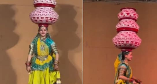 Dancing Into Hearts: Woman’s Performance Goes Viral as True Beauty of Indian Culture