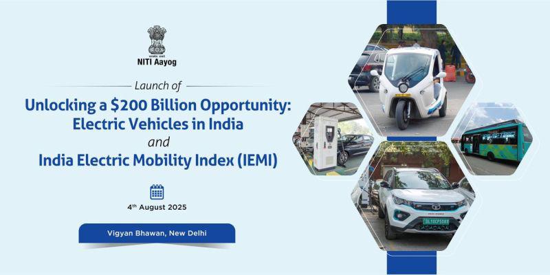 Unlocking a $200 Billion Opportunity: NITI Aayog’s Roadmap for India’s Electric Vehicle Revolution