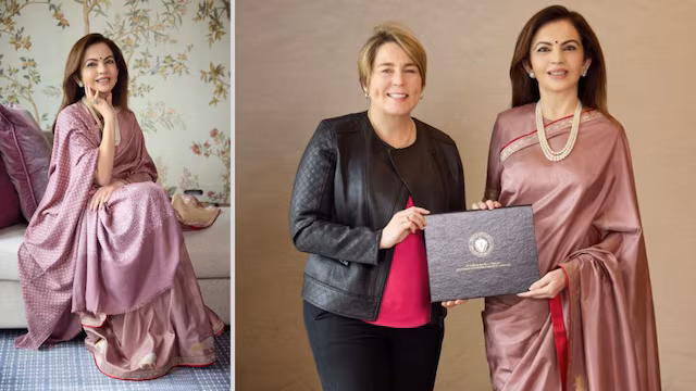 Massachusetts Salutes Nita Ambani's Commitment to Education, Healthcare, and Empowerment