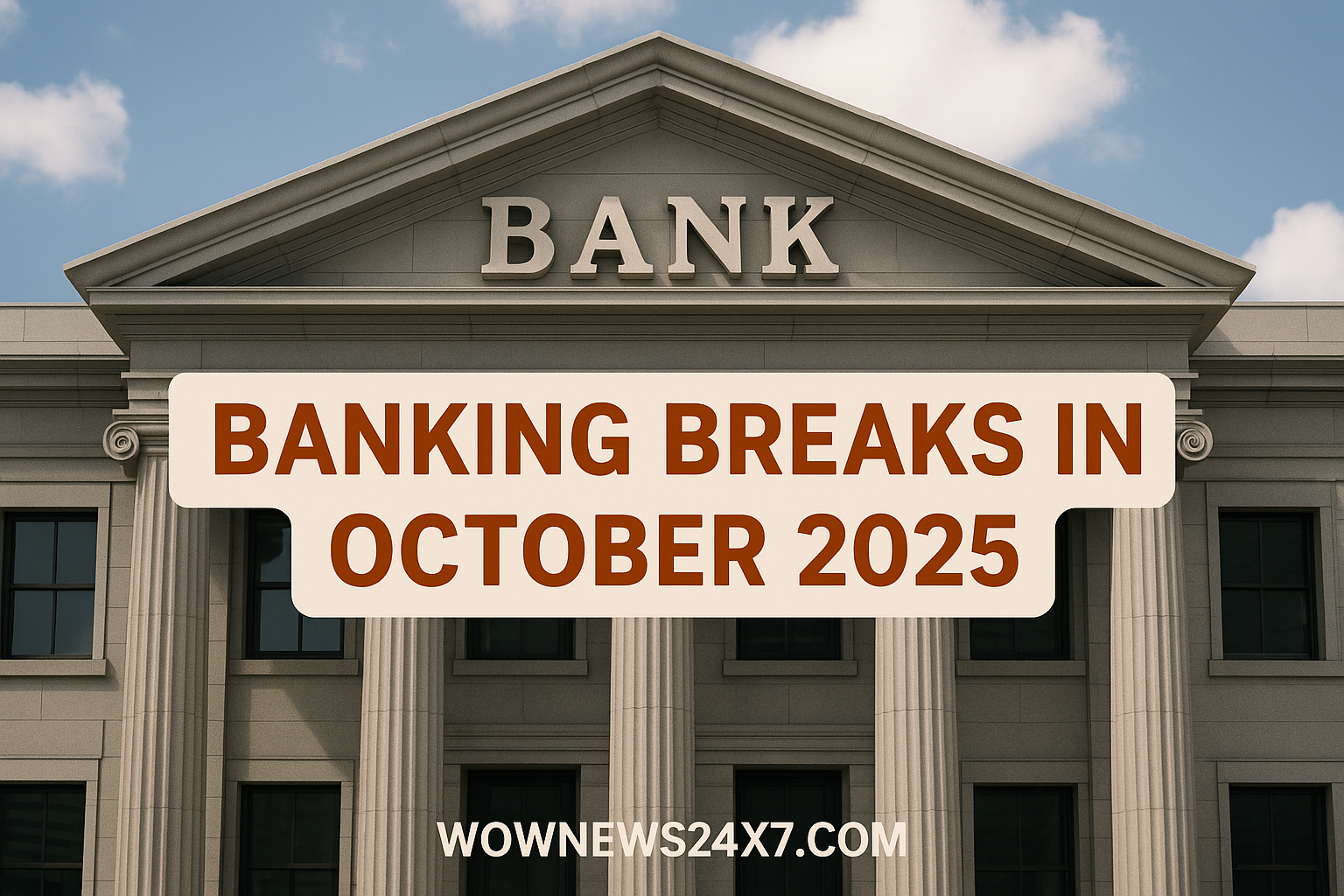 Bank Holidays Bonanza: 18 Days of Closure to Plan Your October Smartly!