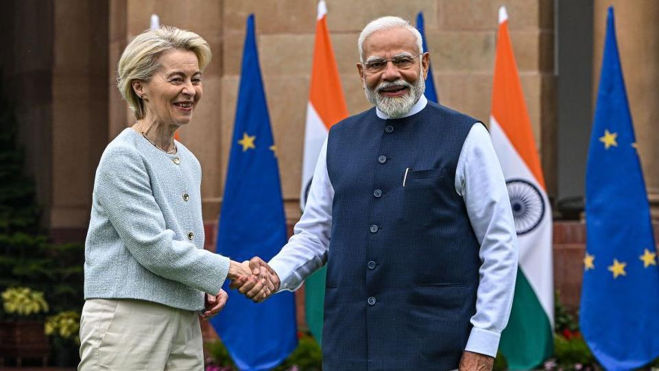 Von Der Leyen Pushes For India-EU Trade Deal Conclusion By Month-End