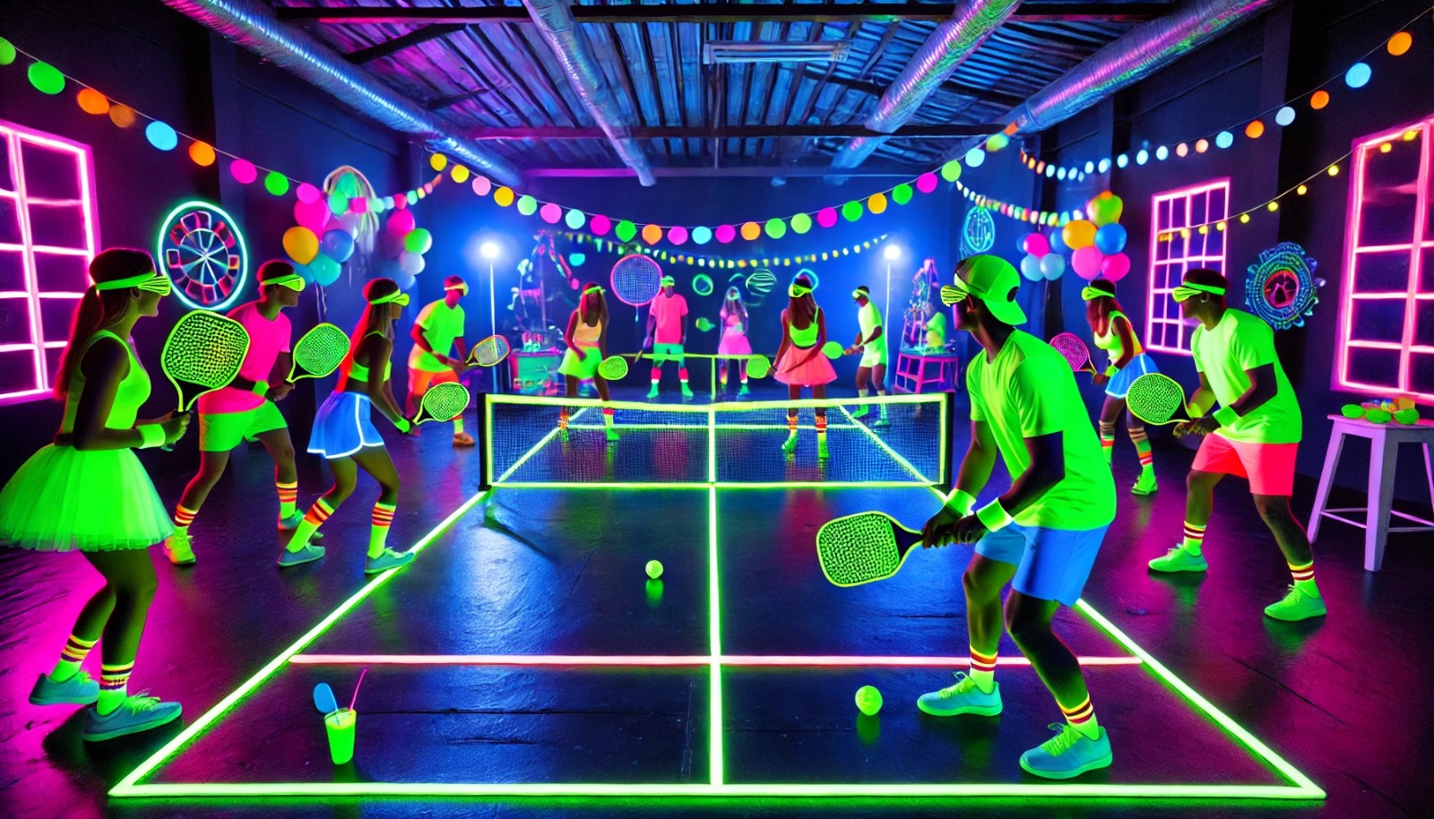 Neon-Themed Championship Marks New Era For Pickleball And Padel In India