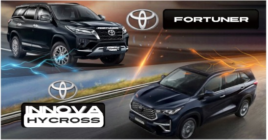 Toyota’s Innova Hycross And Fortuner Power Past 4 Lakh Sales, Redefining India’s SUV Market