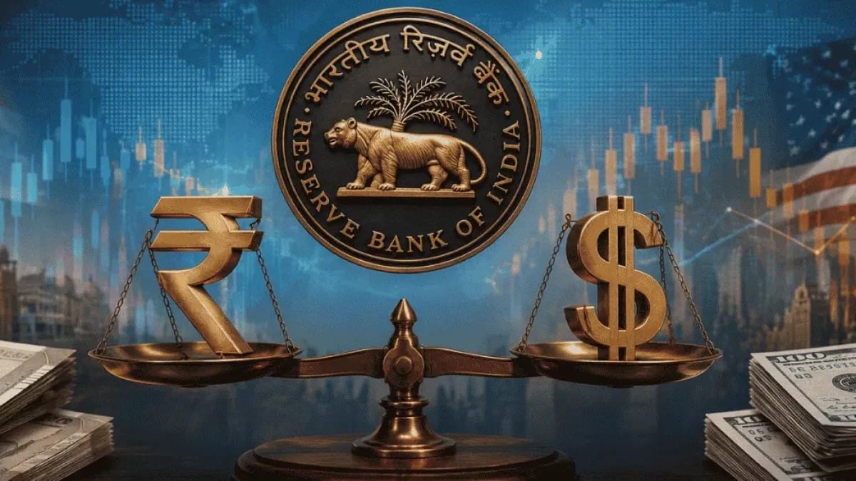 RBI Intervenes in Forex Market to Stabilise Indian Rupee